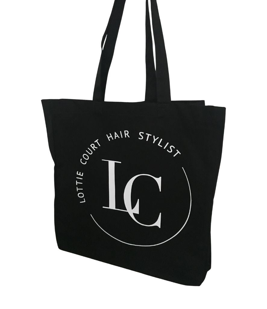 A new logo & tote bag for Lottie Court Hair Stylist