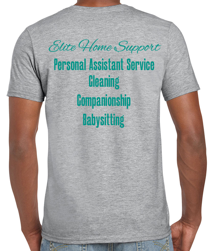 Branded tops for Elite Home Support, Leicestershire & Northamptonshire