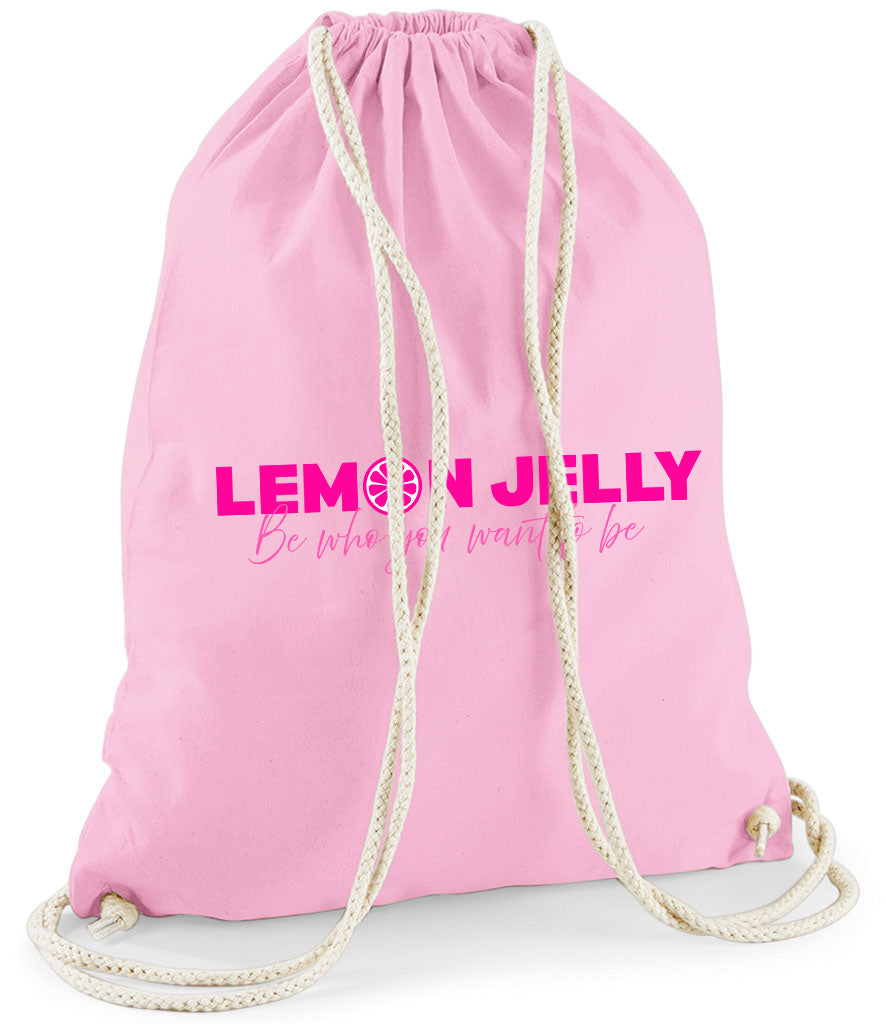 Lemon Jelly Drawstring Bag