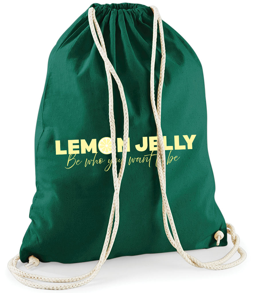Lemon Jelly Drawstring Bag