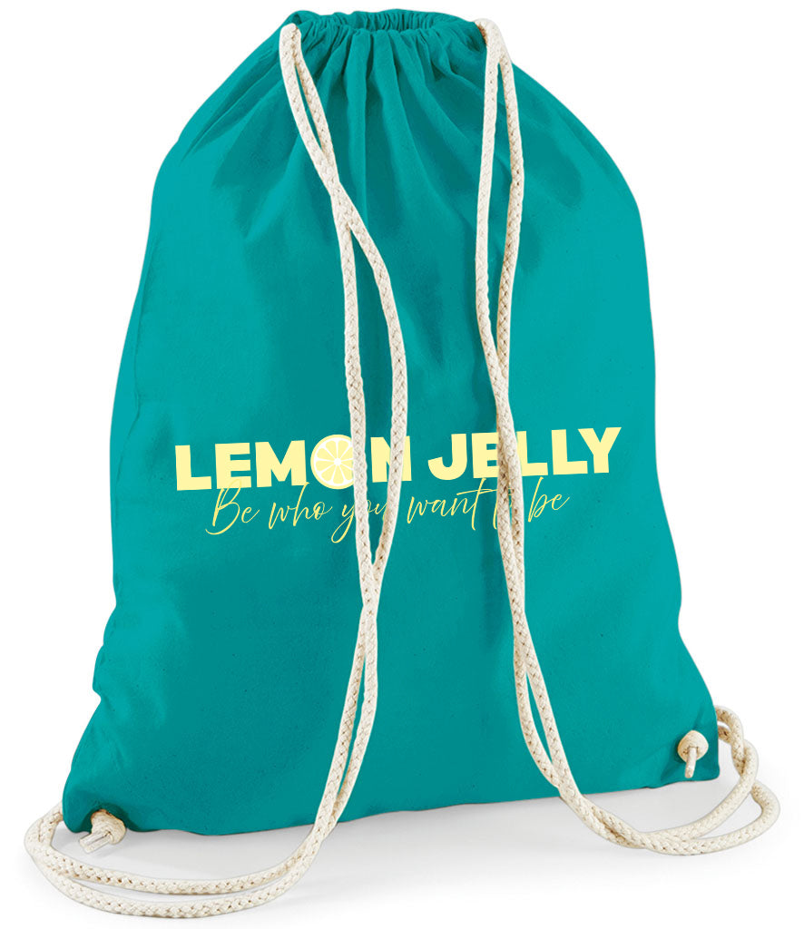 Lemon Jelly Drawstring Bag