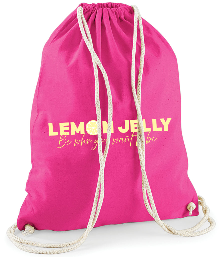 Lemon Jelly Drawstring Bag