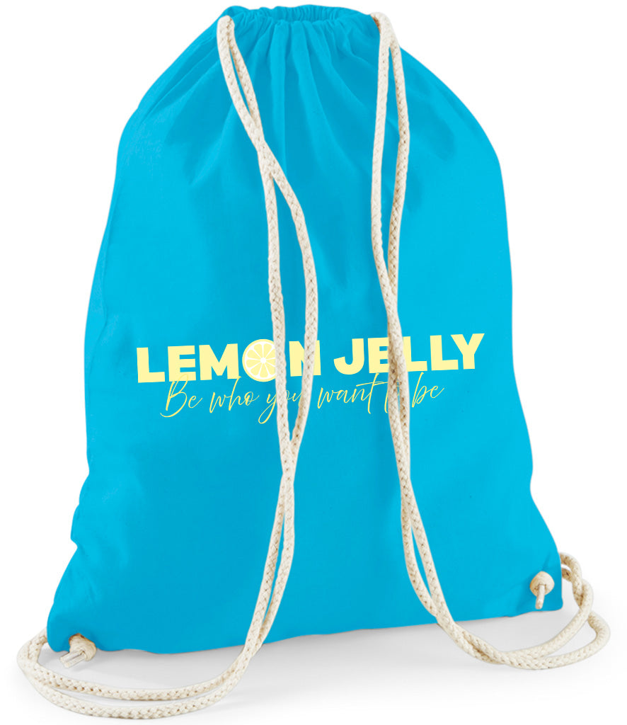 Lemon Jelly Drawstring Bag