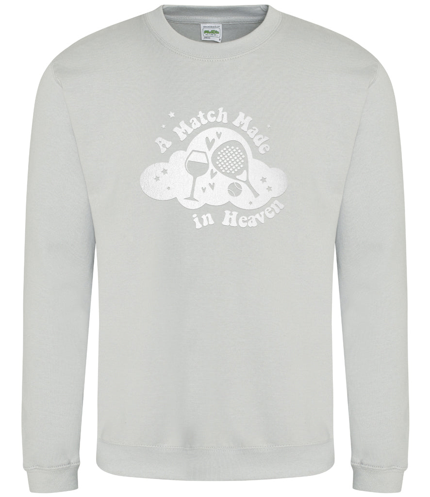 Match Made in Heaven Padel Unisex Sweatshirt