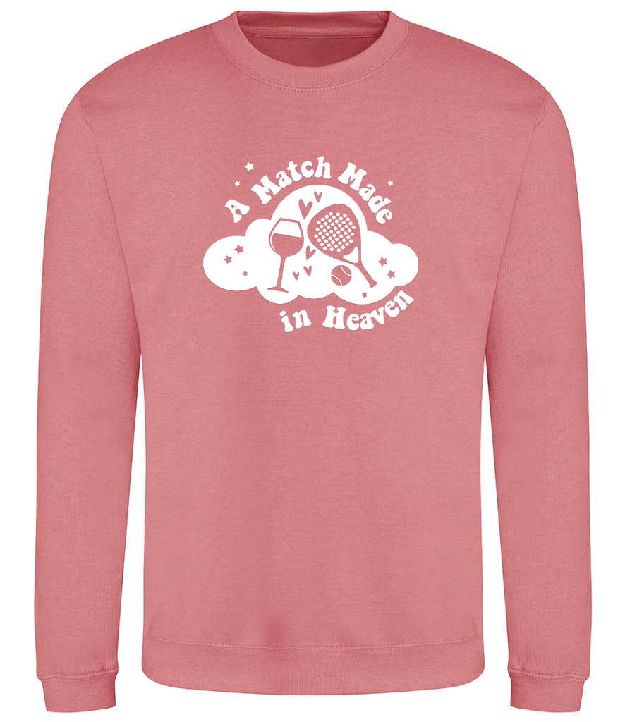 Match Made in Heaven Padel Unisex Sweatshirt