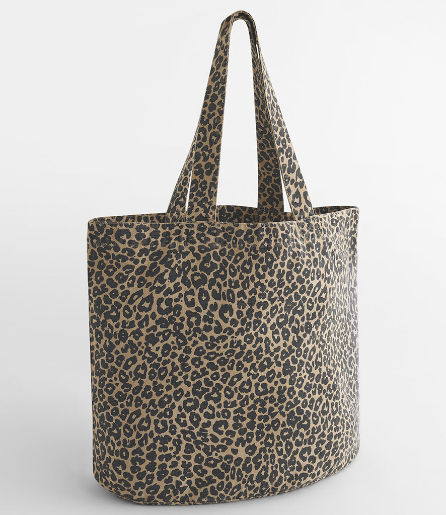 Leopard Print Lemon Jelly Tote Bag