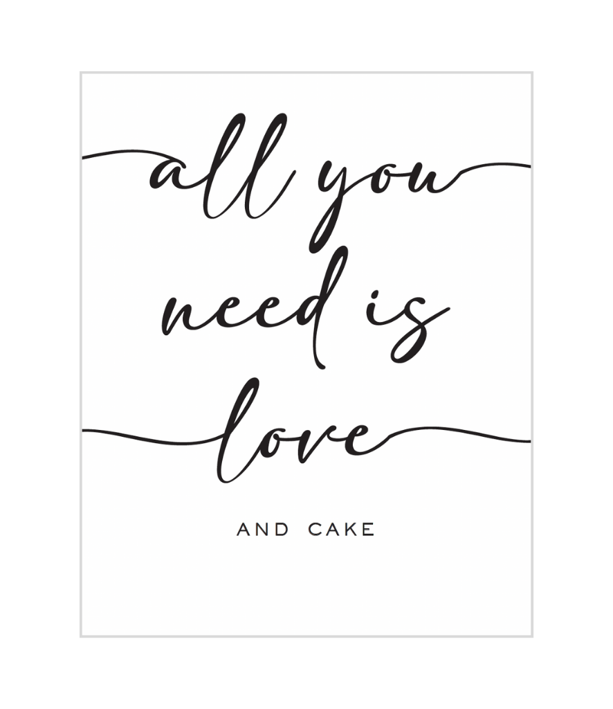 Signage designed for Laura & Roberts Wedding Day