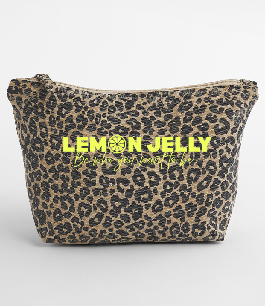 Leopard Print Lemon Jelly Accessory Bag