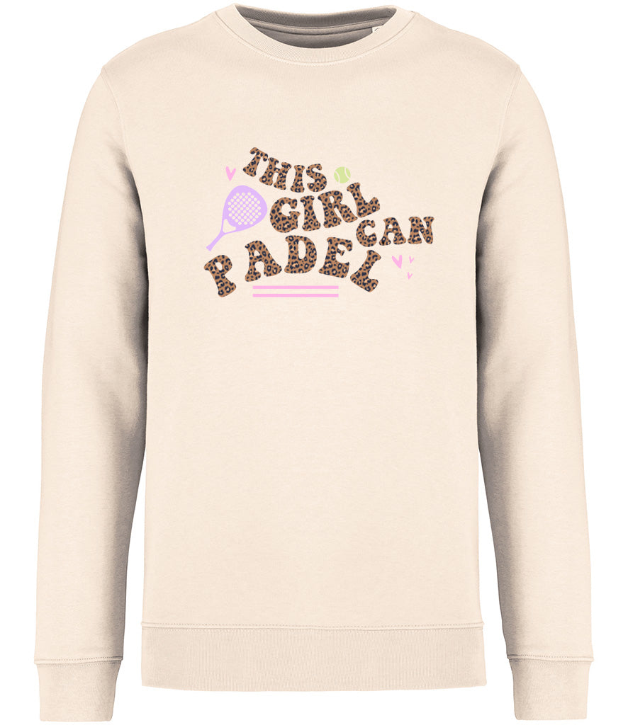 Luxury This Girl Can Padel Sweatshirt