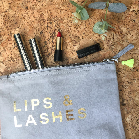 Lips & Lashes Pouch