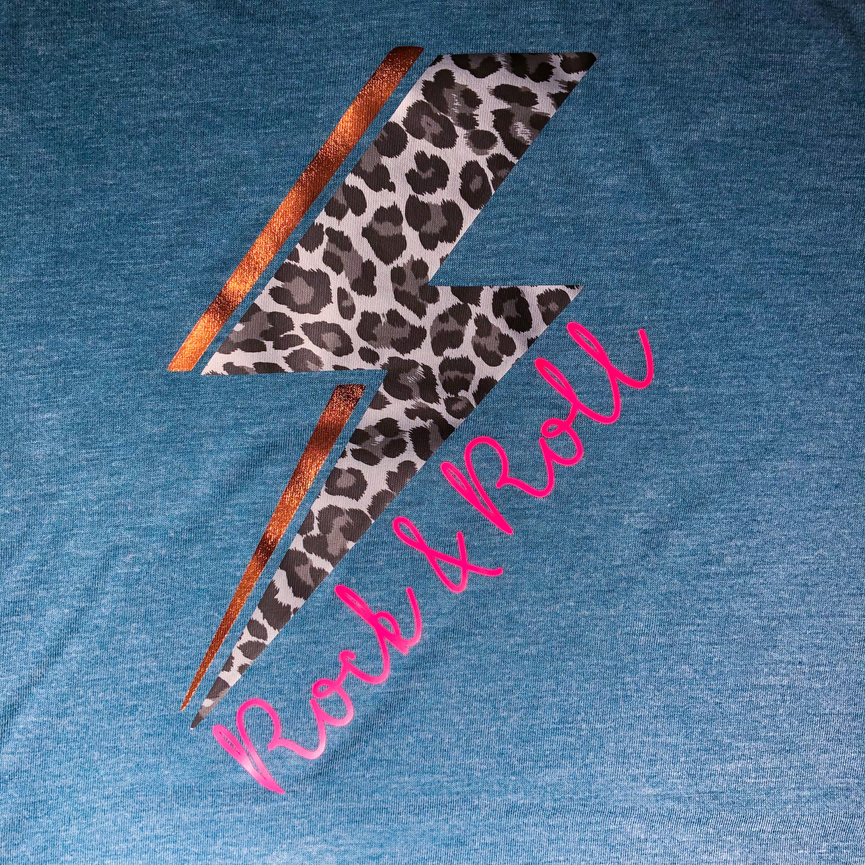 Flash Bolt Rock & Roll Muscle T-Shirt