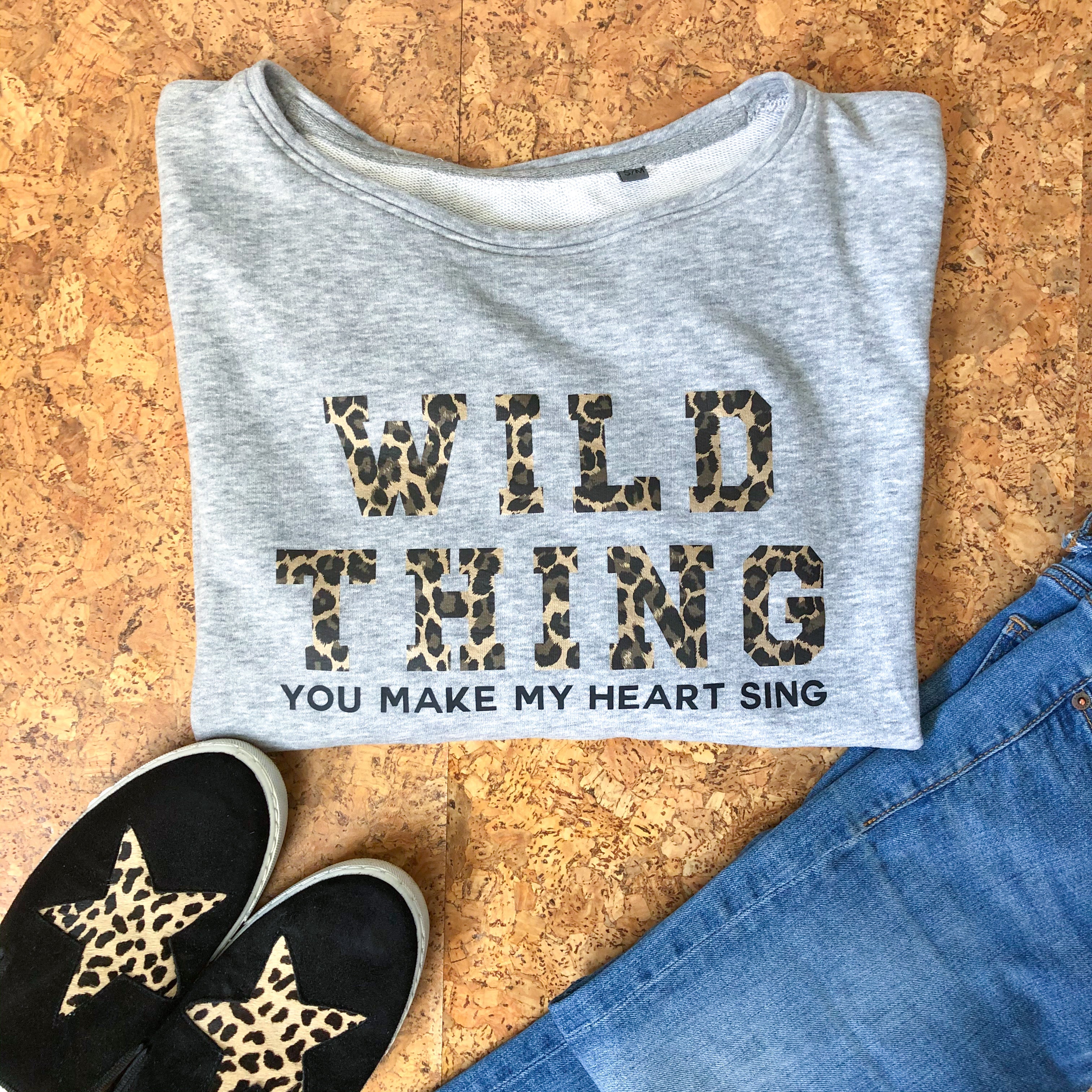 Oversized Wild Thing Ladies Sweater