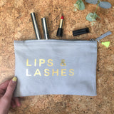 Lips & Lashes Pouch