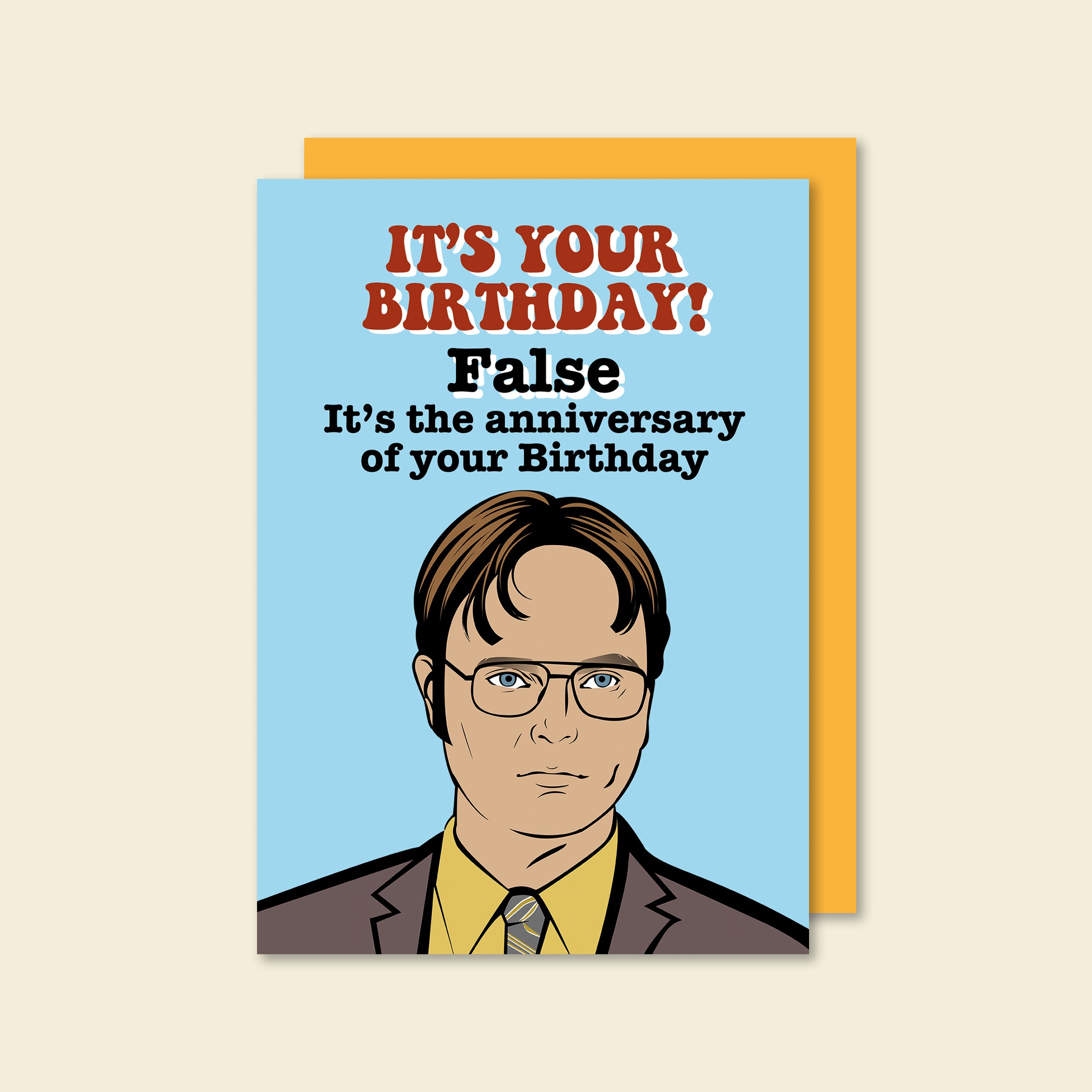 Dwight Schrute Birthday Card