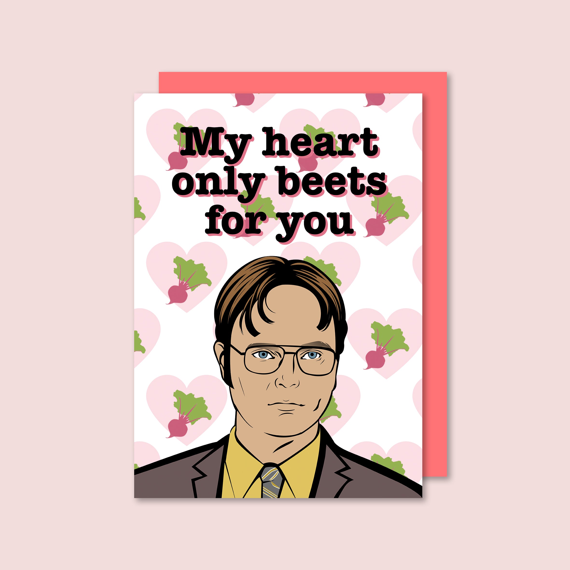 Dwight Schrute Beets Card
