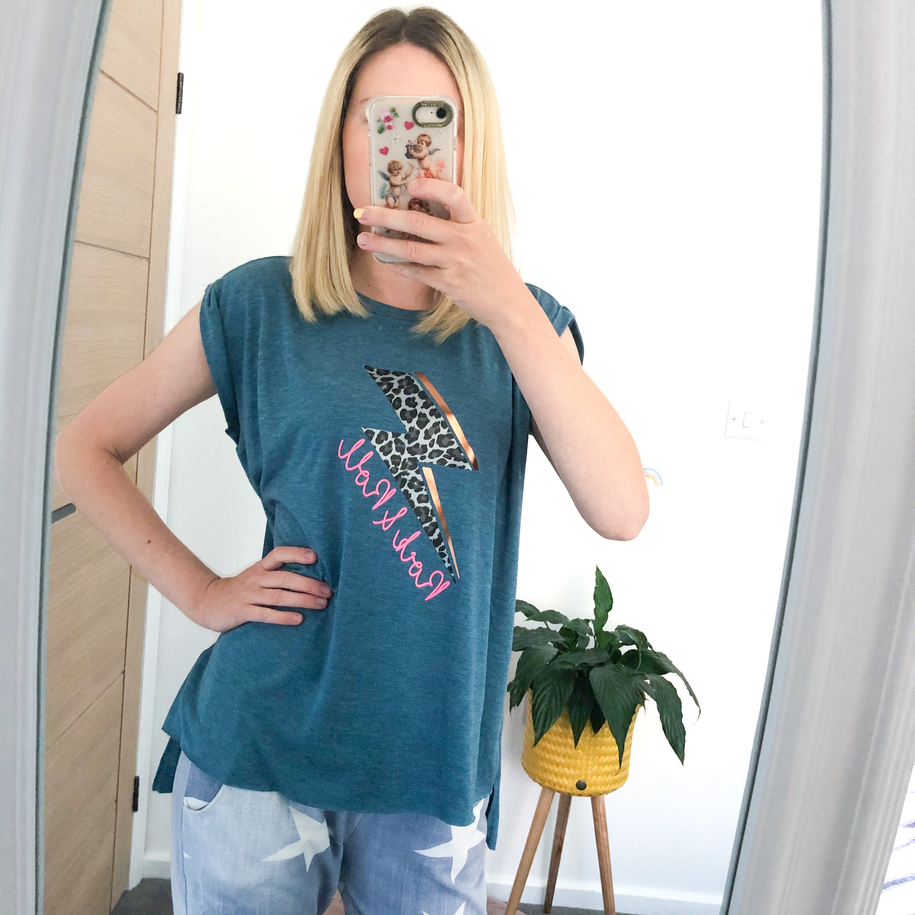 Flash Bolt Rock & Roll Muscle T-Shirt