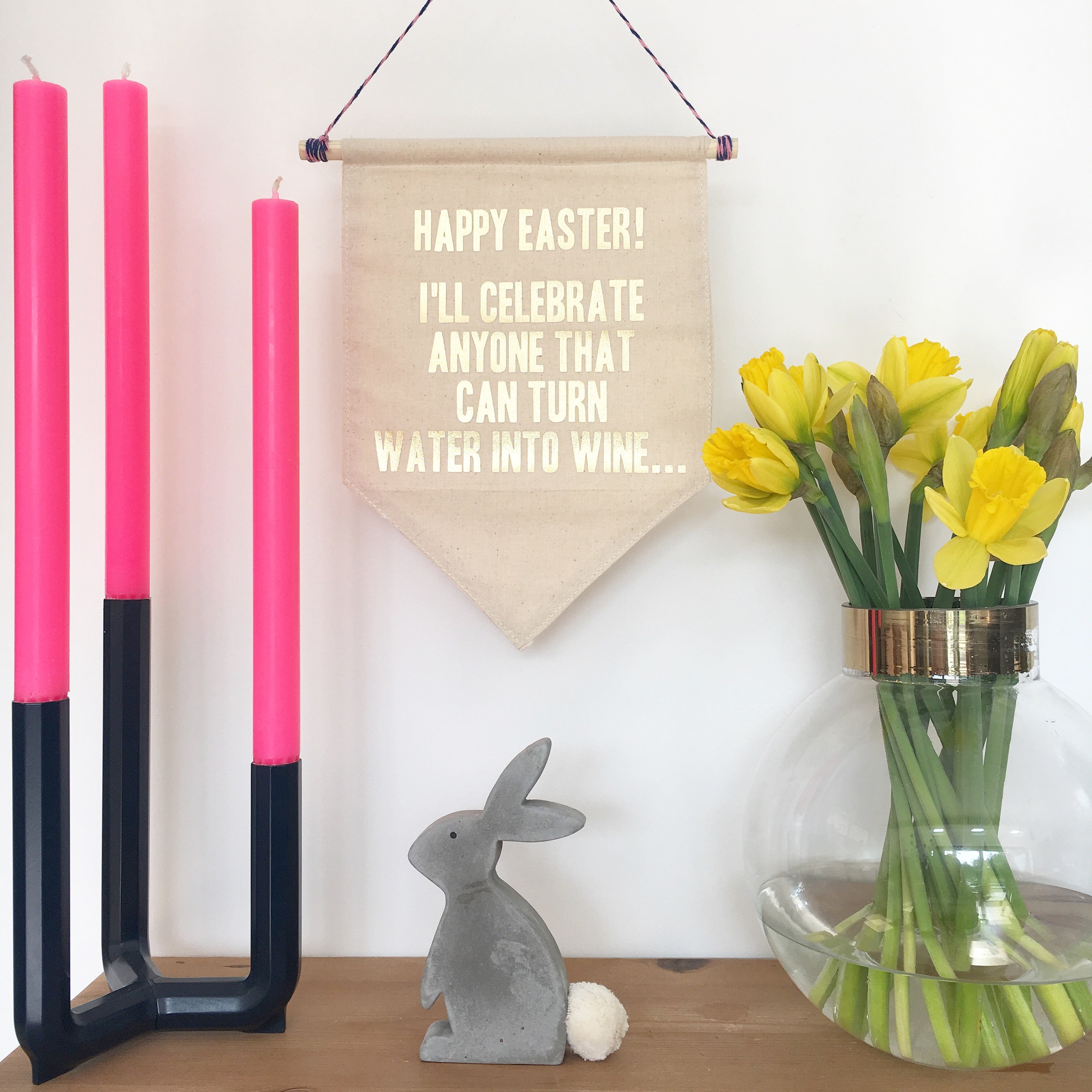 Happy Easter Flag