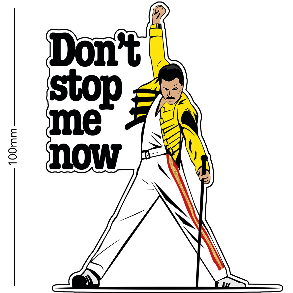 Freddie Mercury Sticker