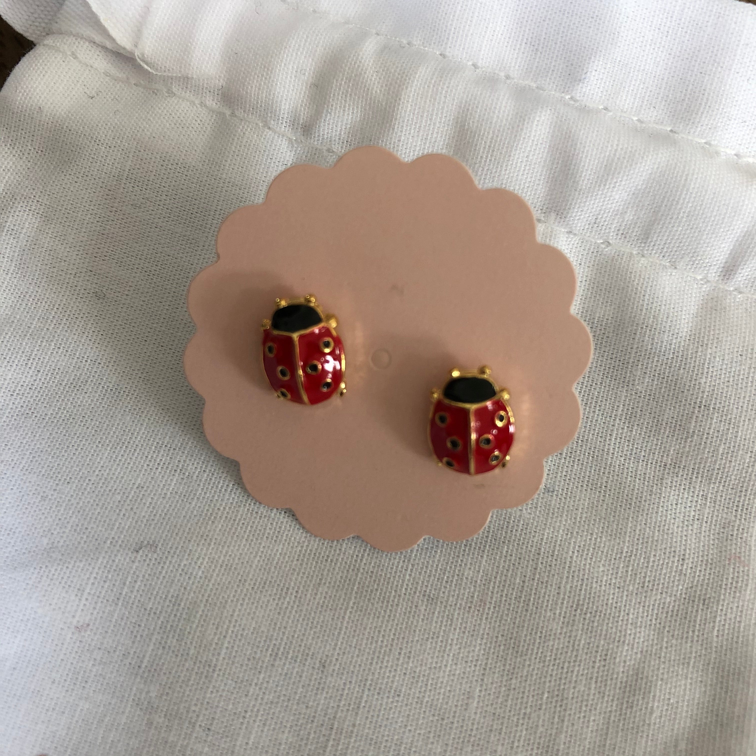 Ladybug Earrings