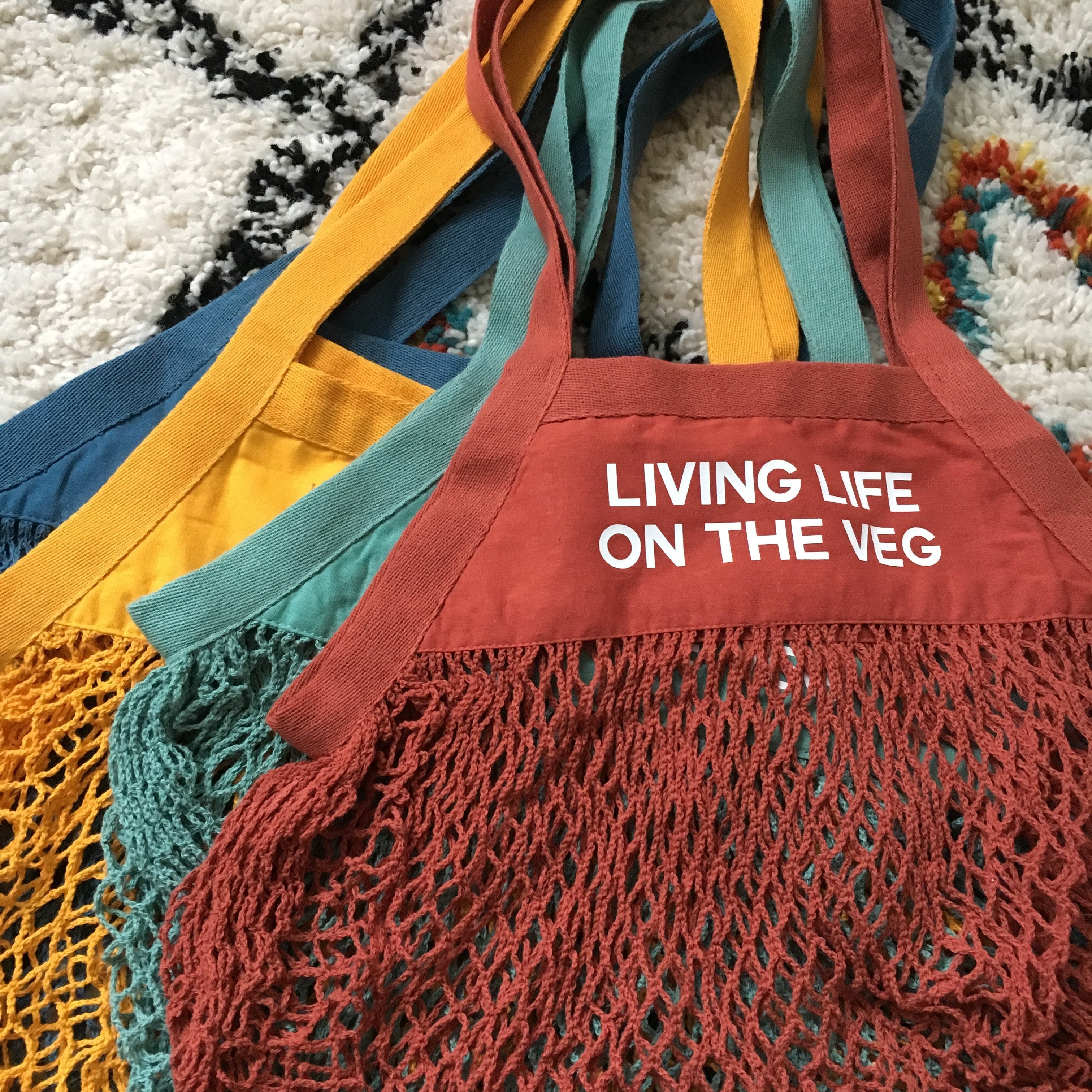 Organic Cotton Mesh Grocery Bag