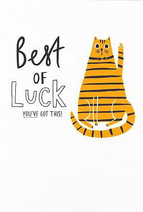 Best Of Luck Card