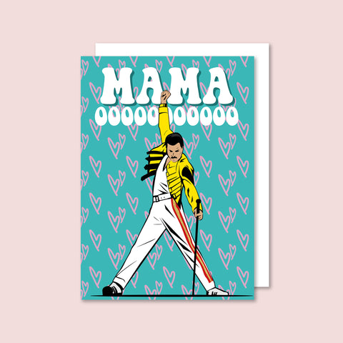 Mama Freddie Card