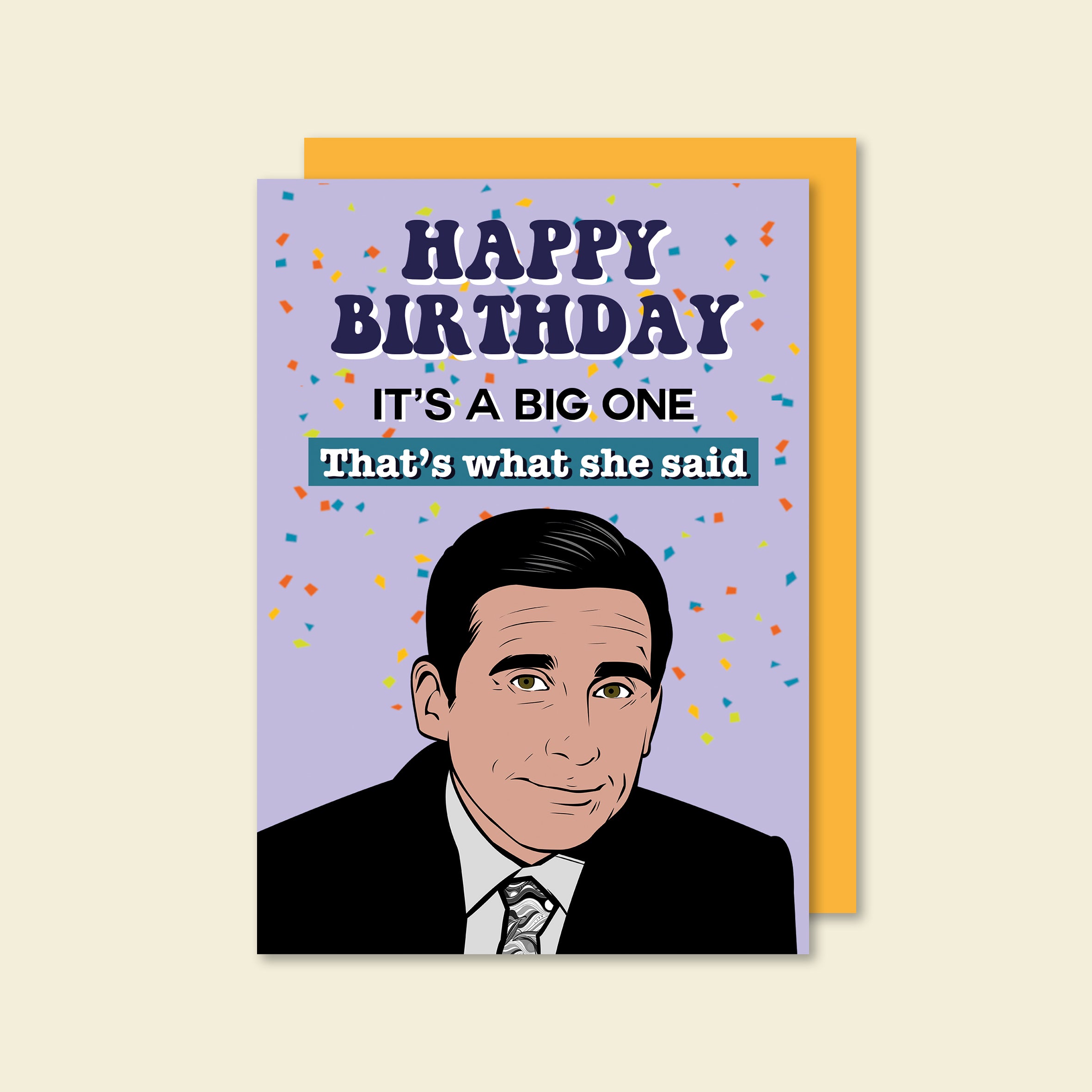 Micheal Scott Birthday Card