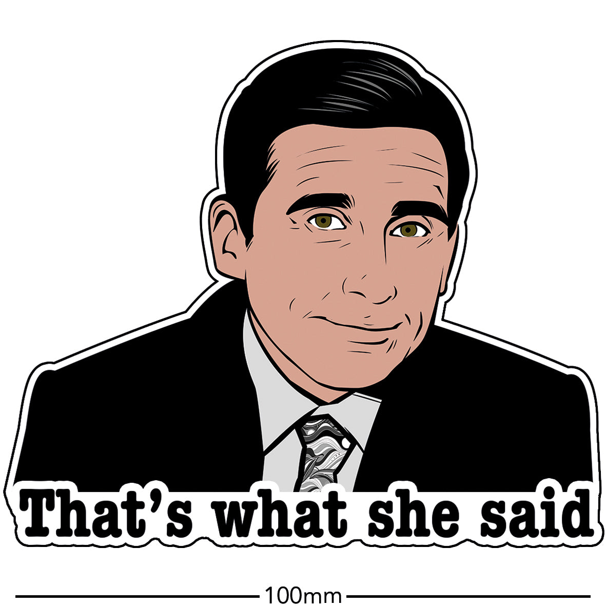 Michael Scott Sticker