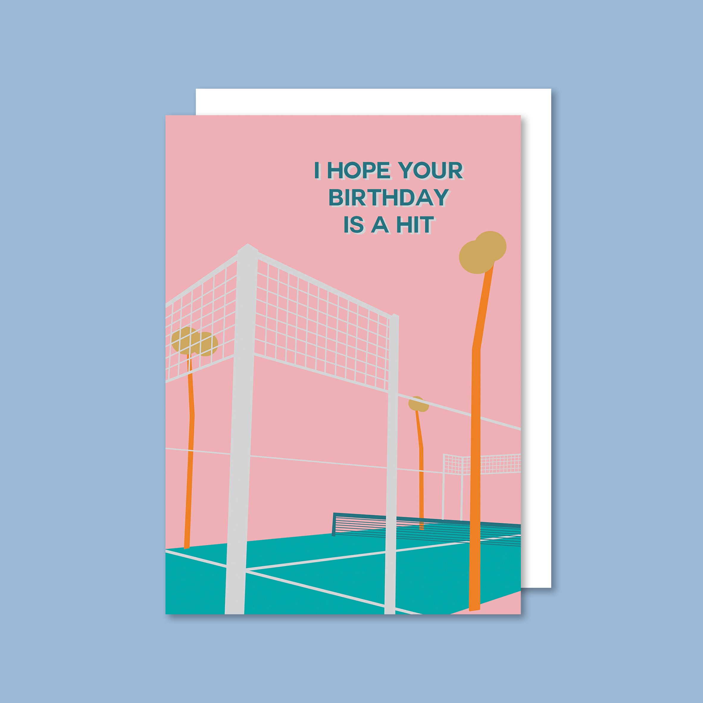 Padel Court Birthday Card