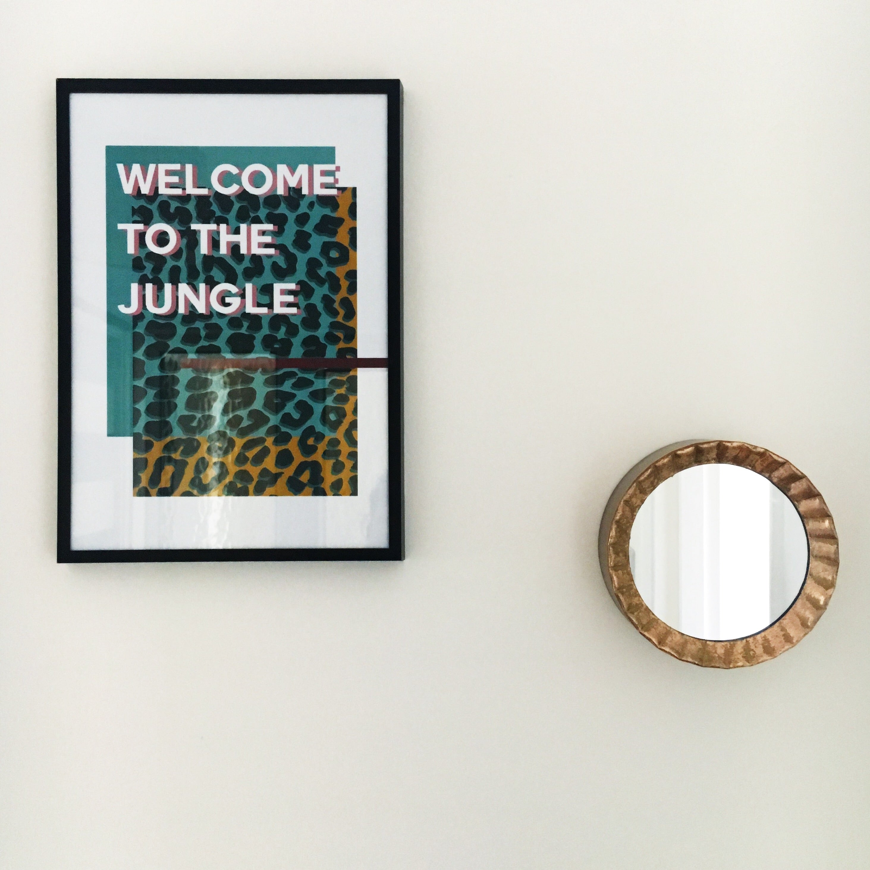 Welcome To The Jungle Art Print