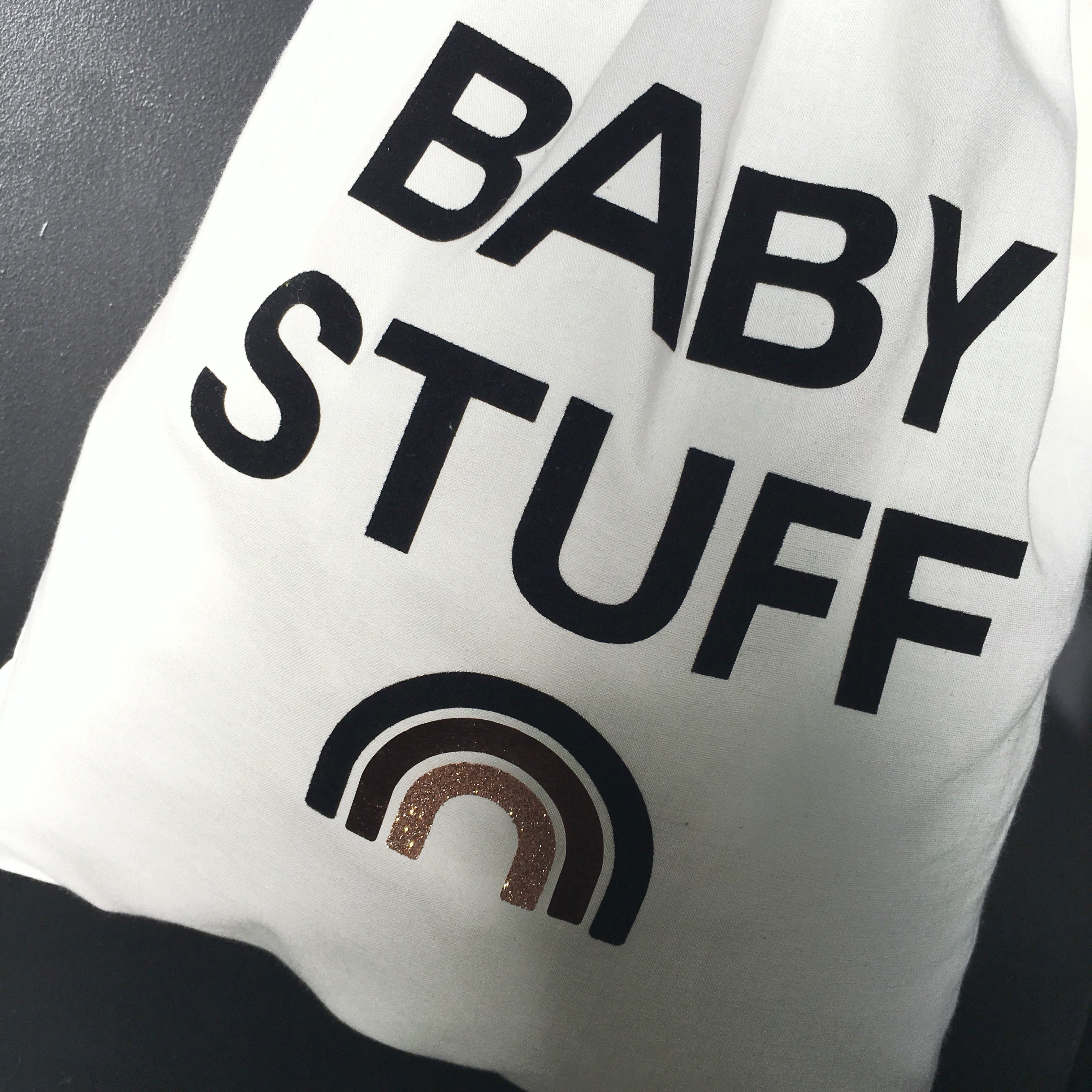 Baby Stuff Drawstring Sack Bag