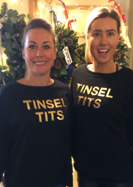 Tinsel Tits Ladies Sweater