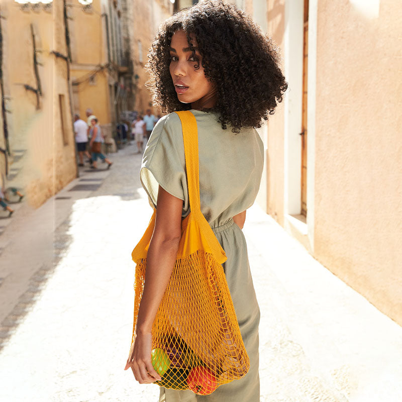 Organic Cotton Mesh Grocery Bag