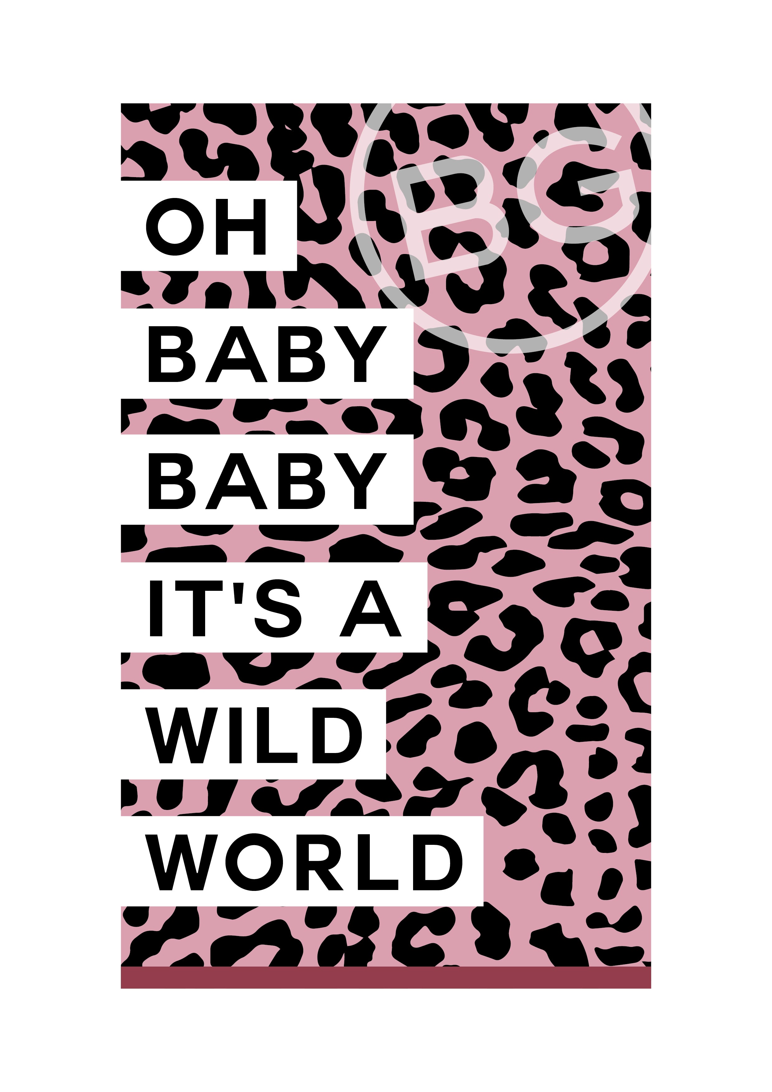 It's a Wild World Art Print