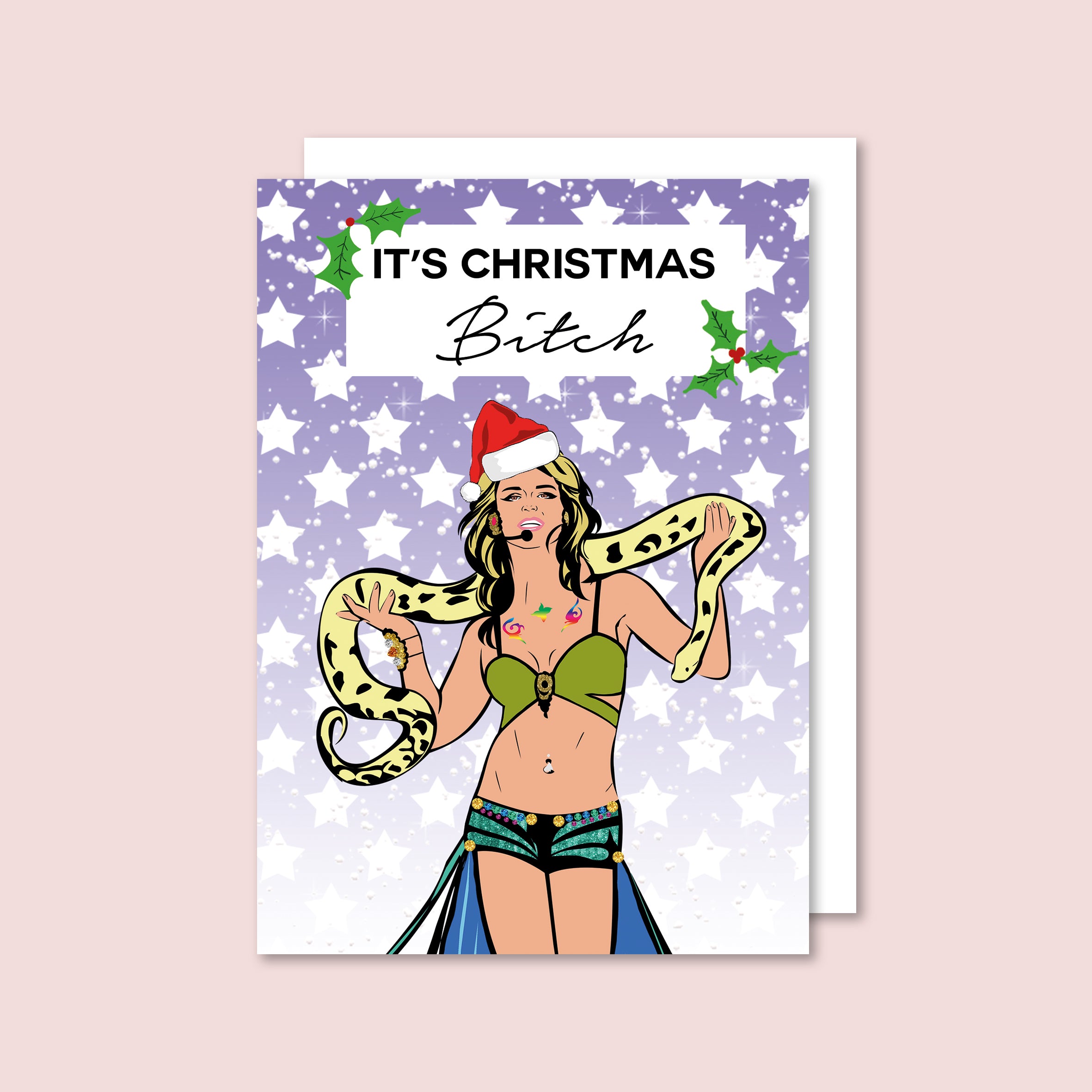 It’s Christmas Bitch Britney Card
