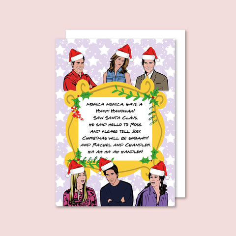 Friends Song Christmas Card
