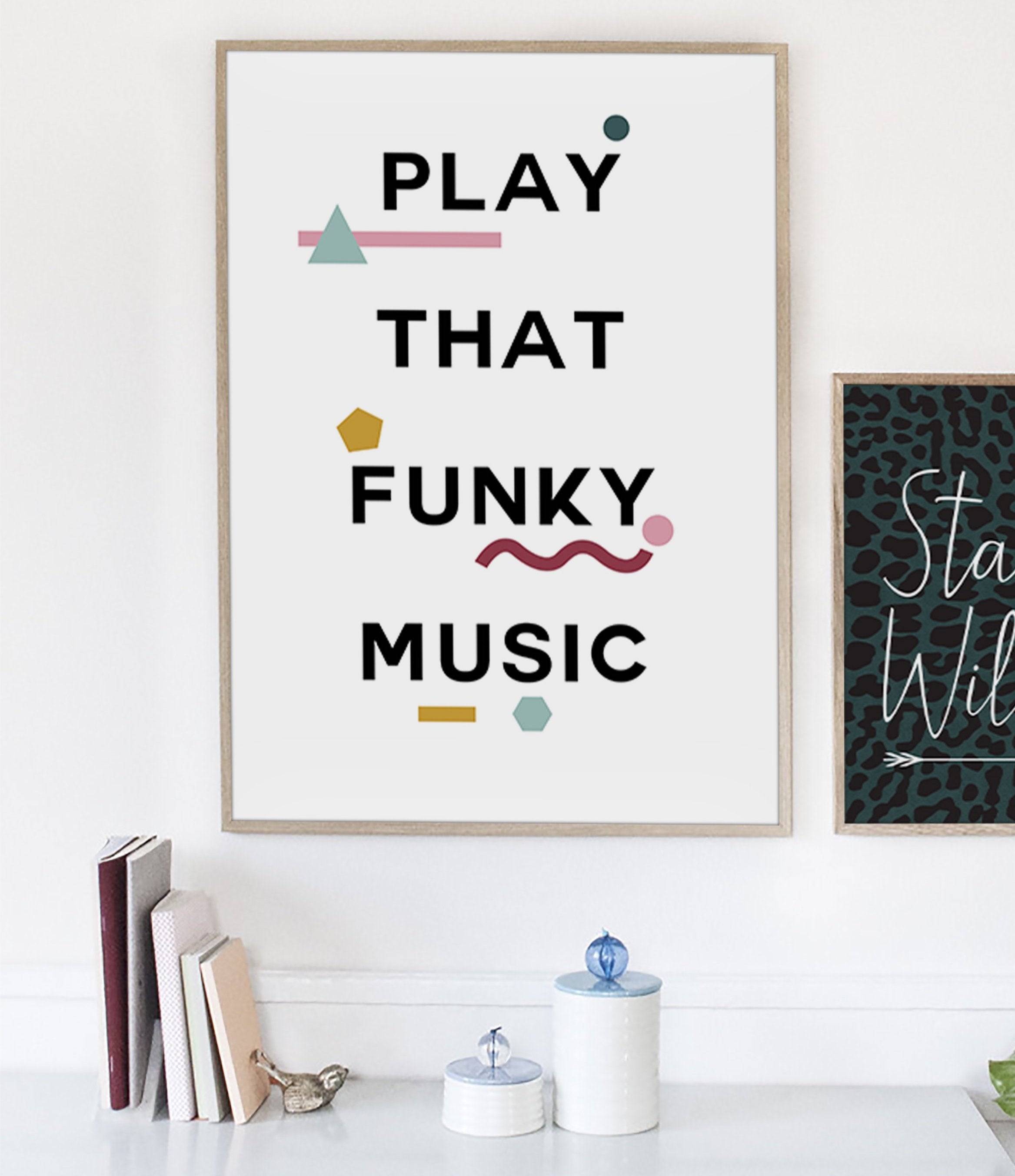 Play That Funky Music Art Print