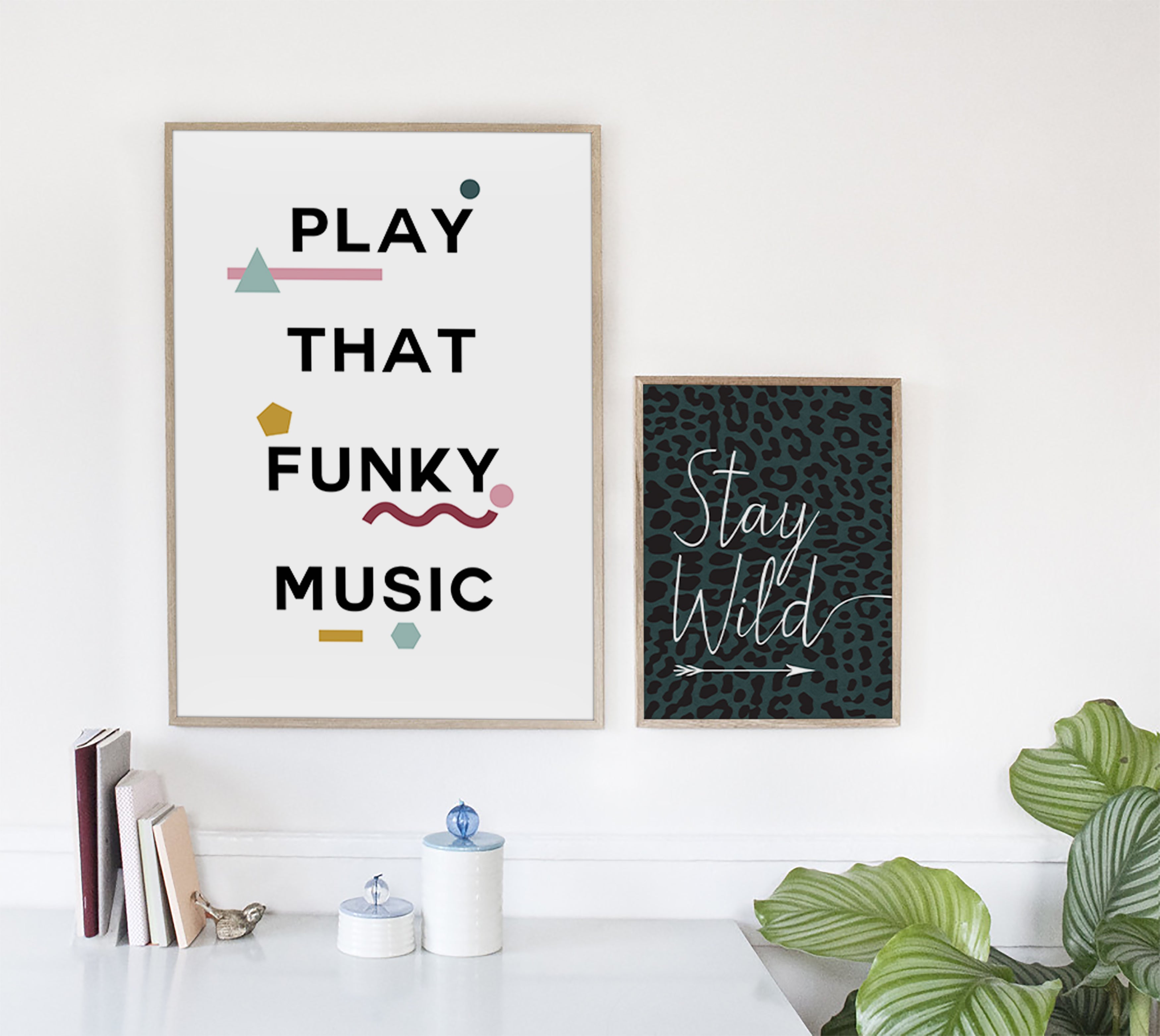 Play That Funky Music Art Print