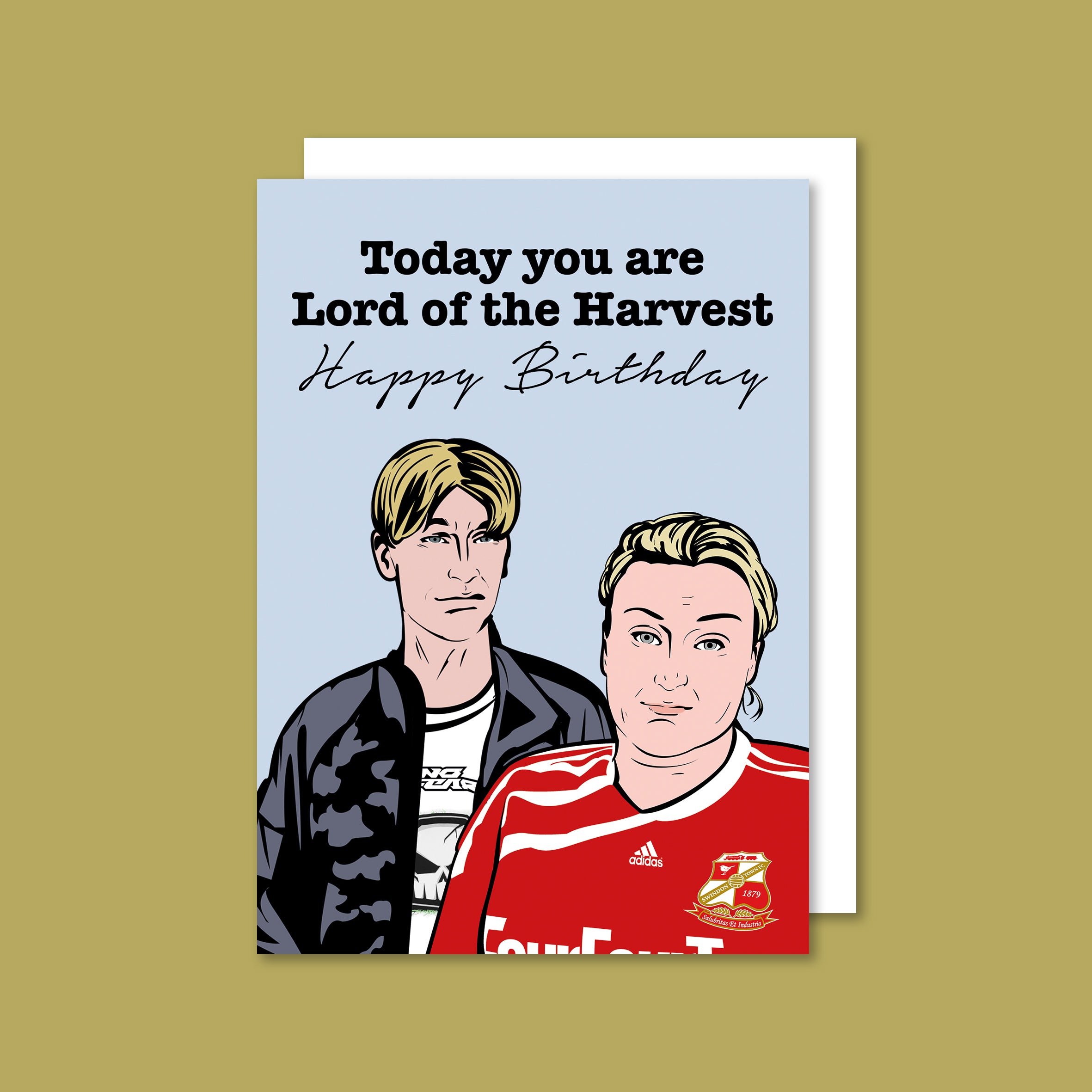 Lord of The Harvest Birthday Card