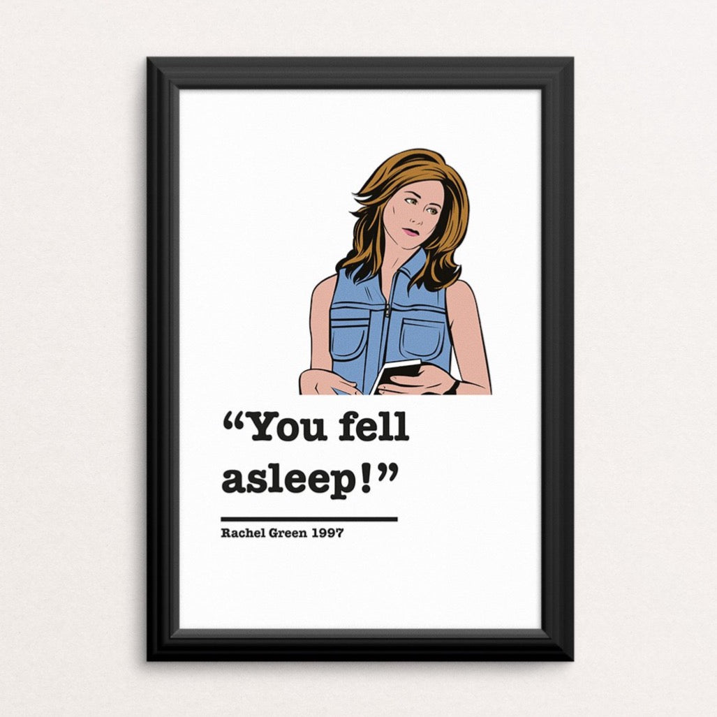 Friends Rachel Green Art Print 1