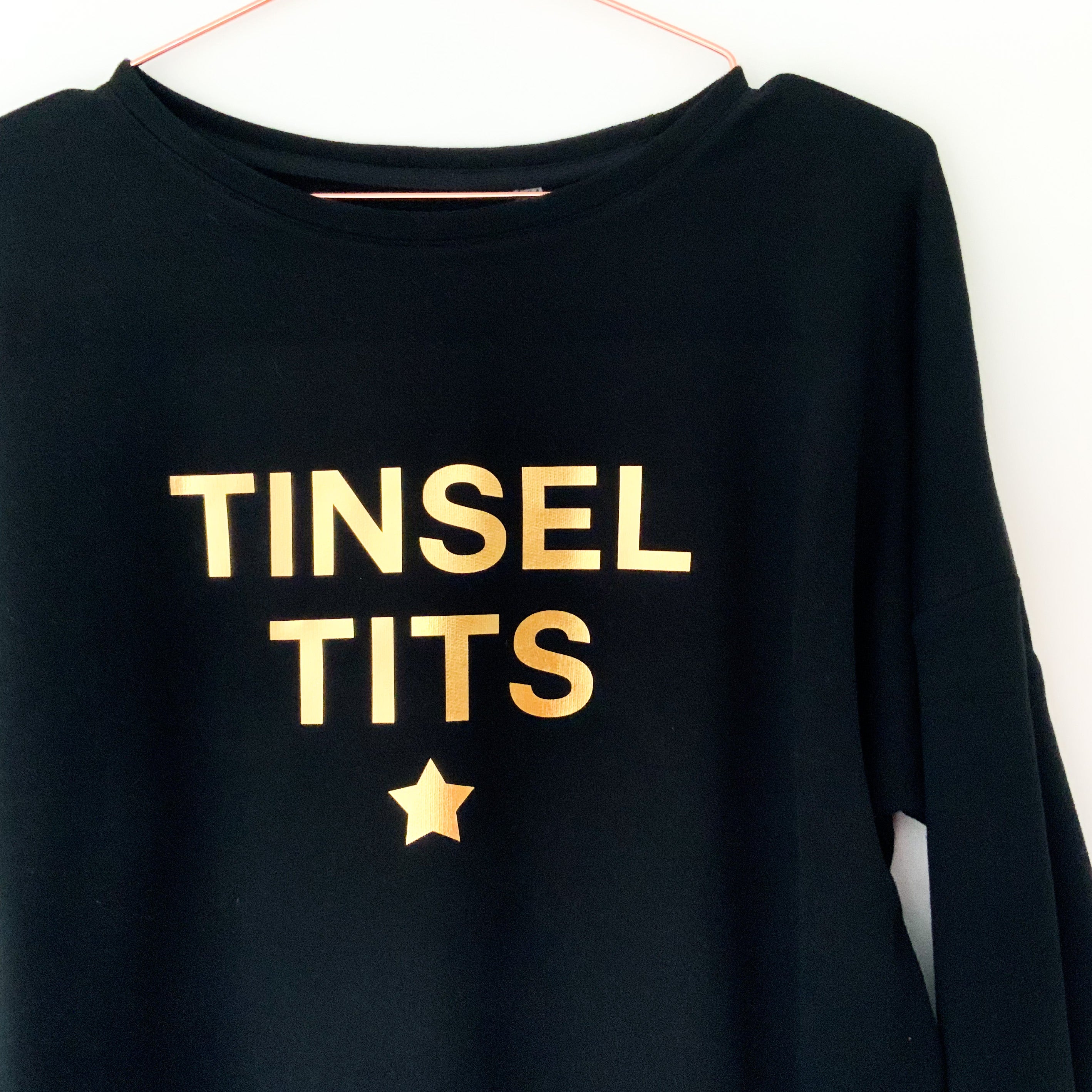 Tinsel Tits Ladies Sweater