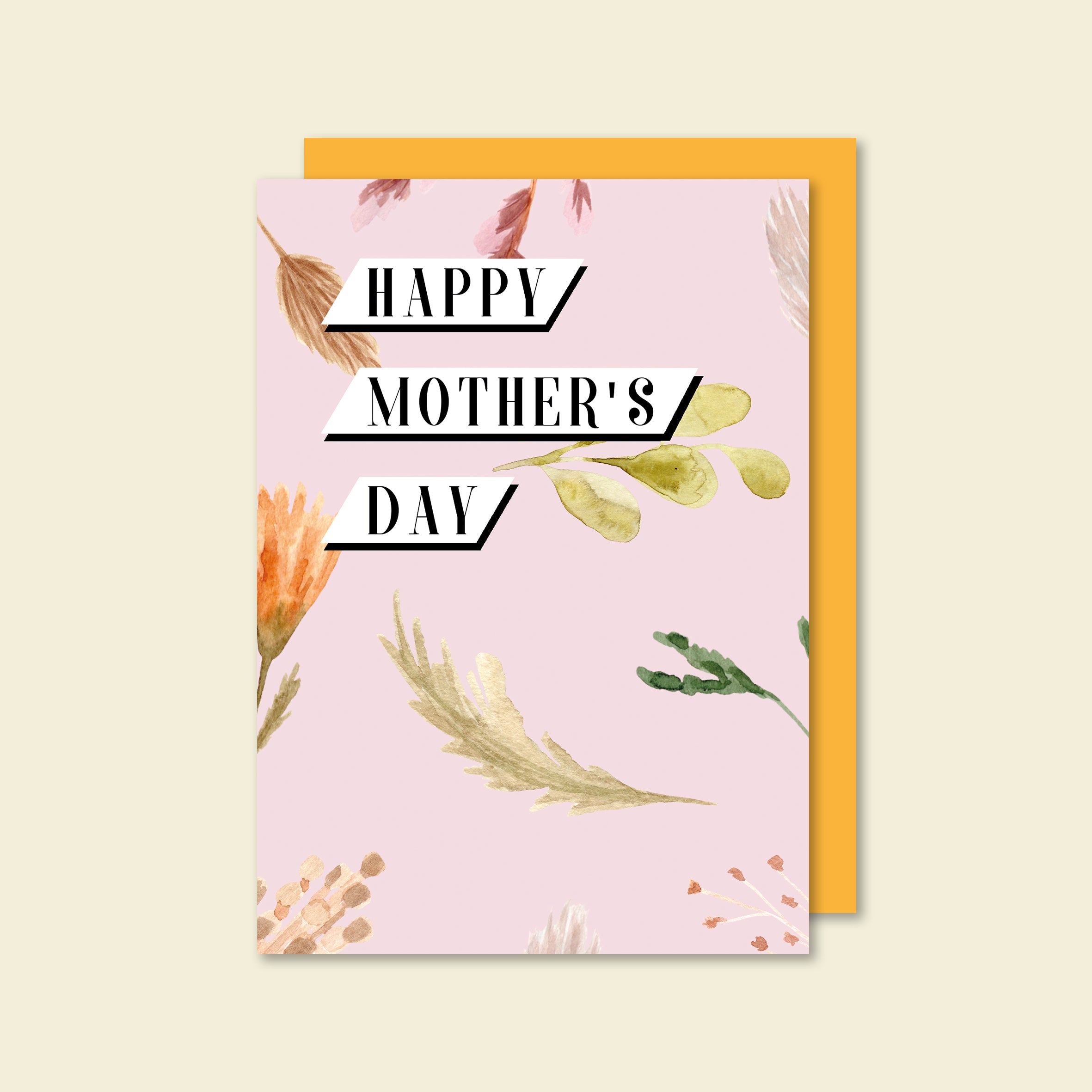 Floral Mothers Day Card