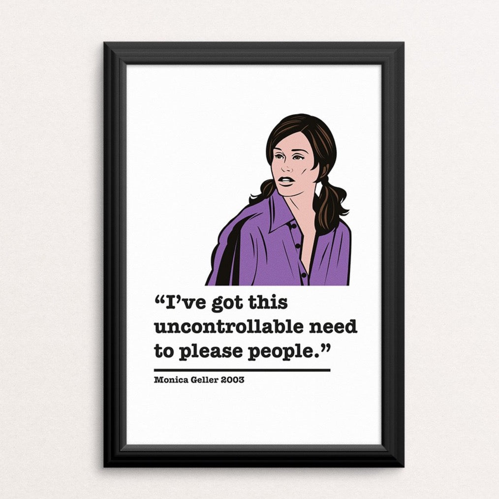Friends Monica Geller Art Print 5