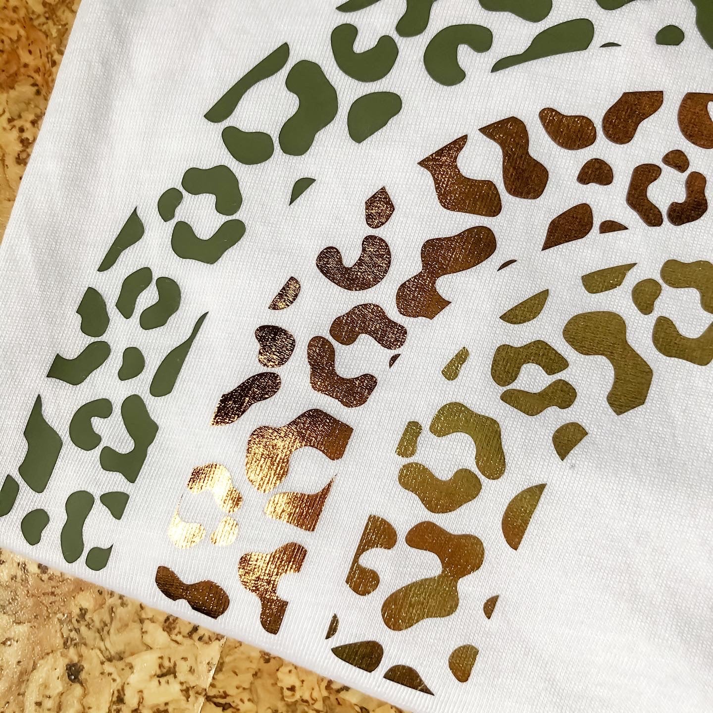 Leopard Rainbow Flowy Boxy T-Shirt