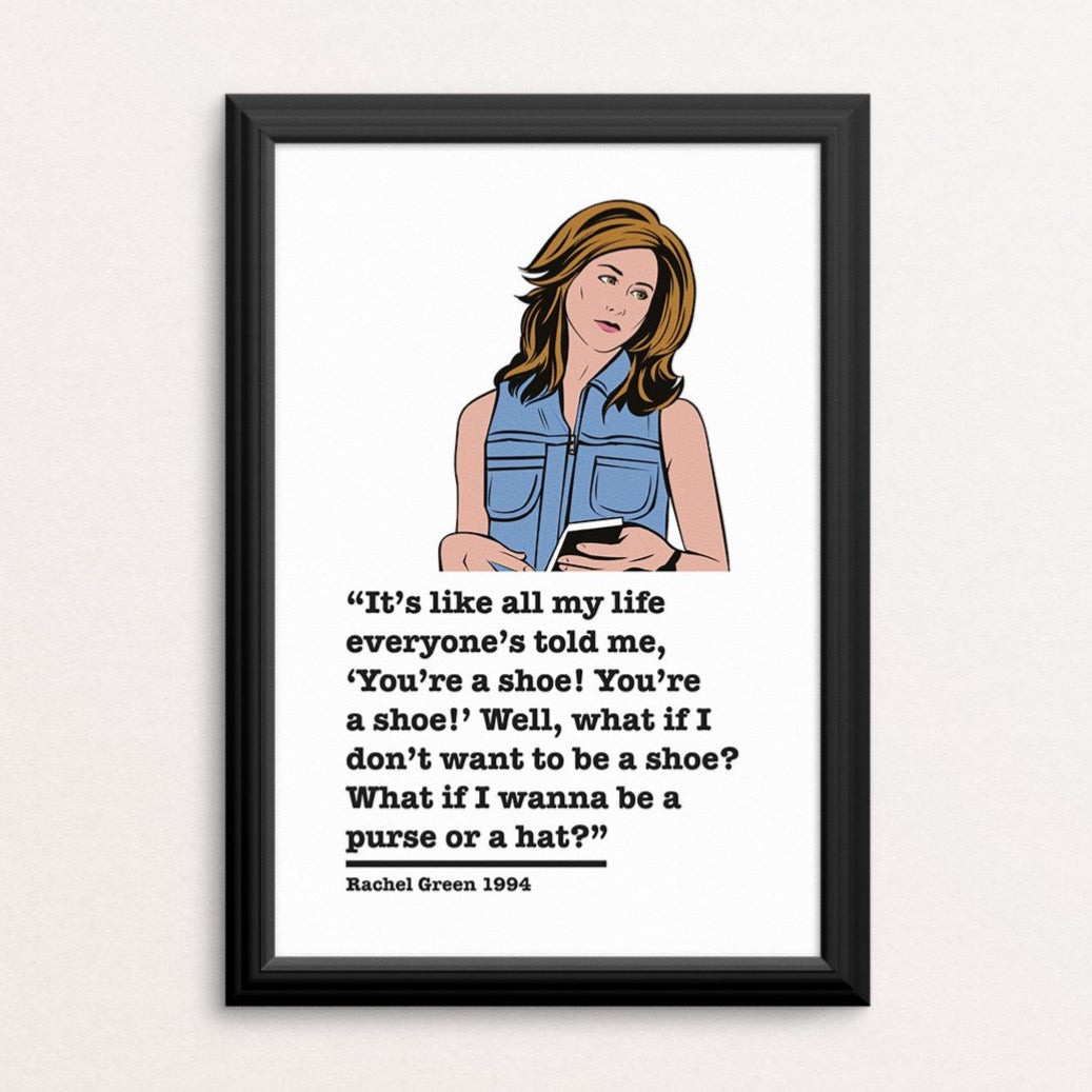 Friends Rachel Green Art Print 4