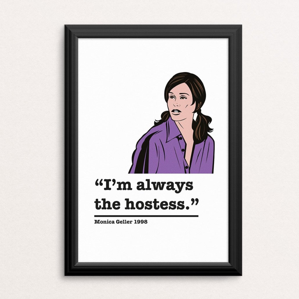 Friends Monica Geller Art Print 4