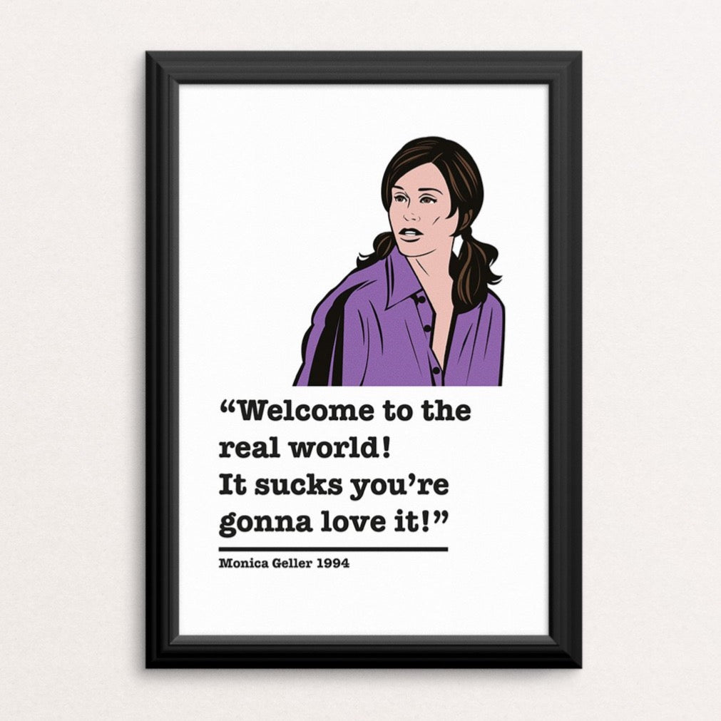 Friends Monica Geller Art Print 6