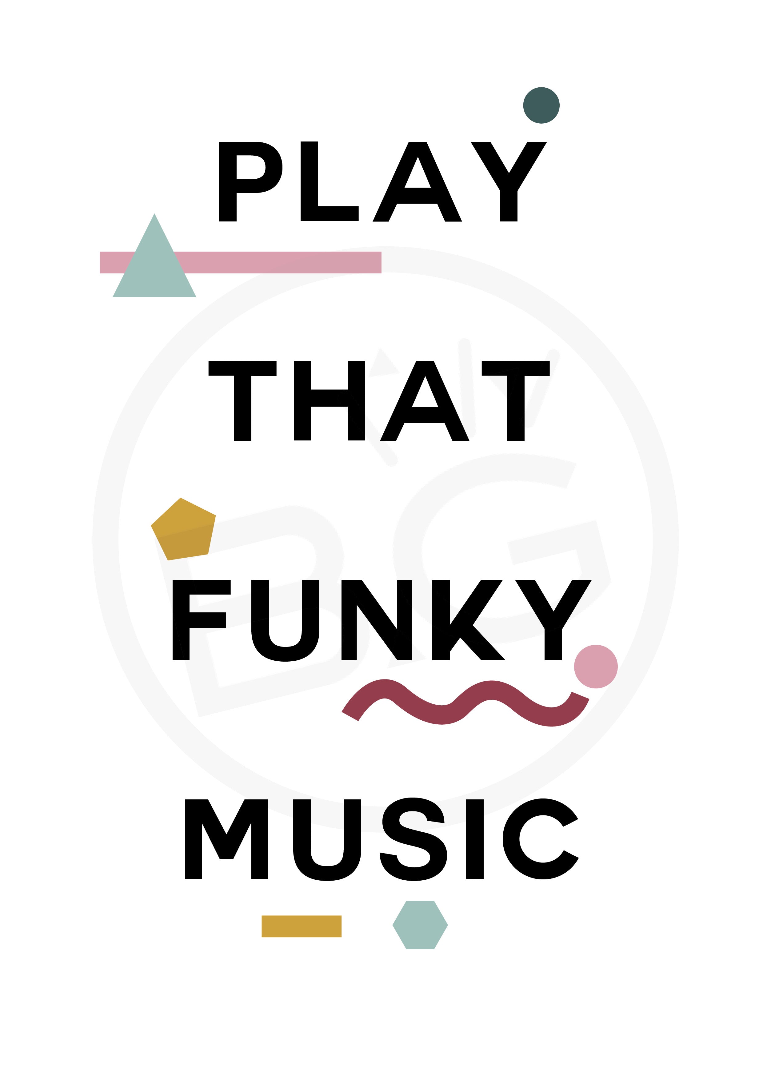 Play That Funky Music Art Print