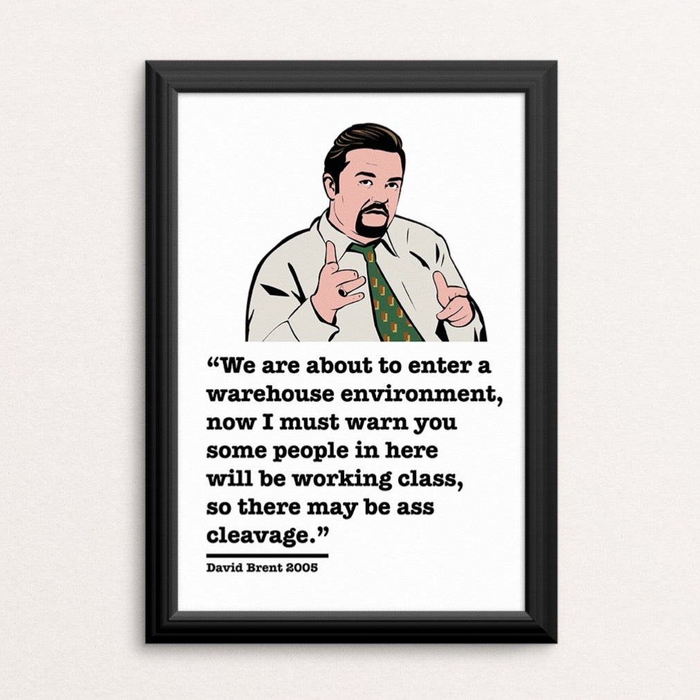 The Office David Brent Art Print 5
